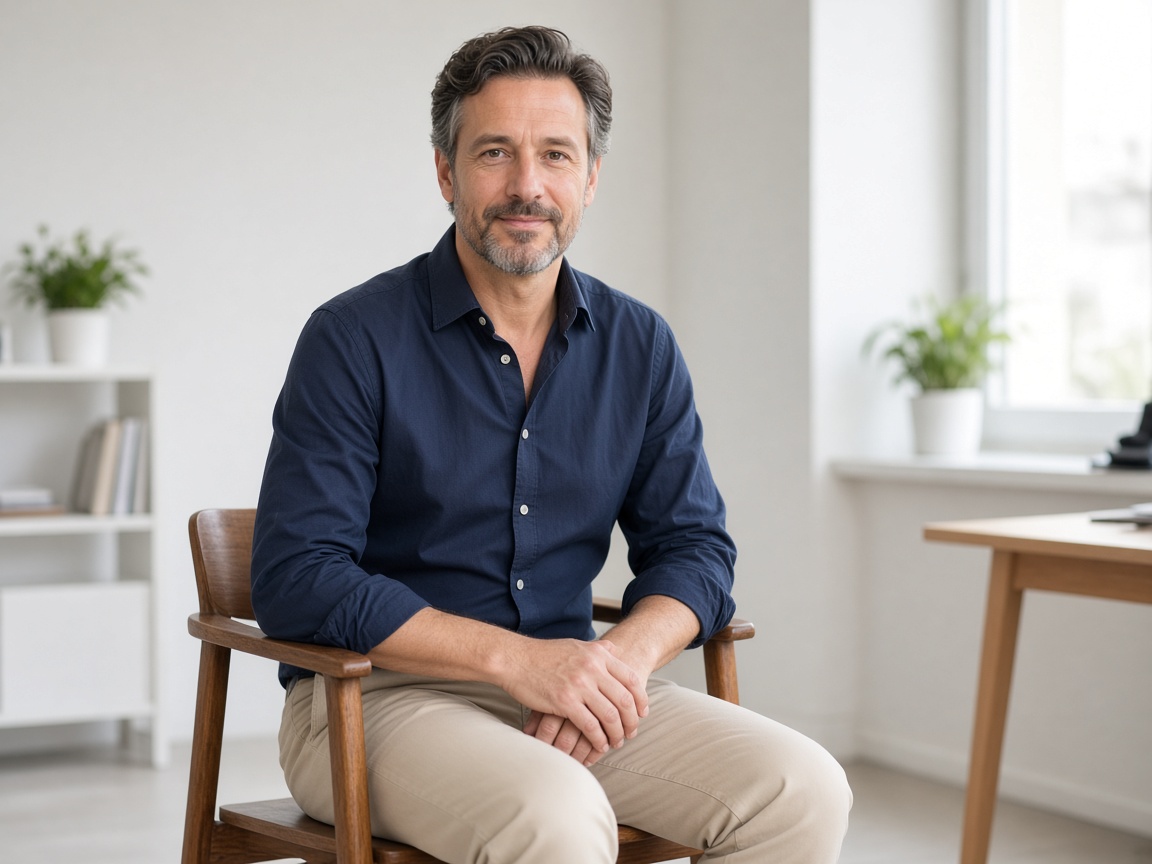 Professionnel consultant une simulation de crédit